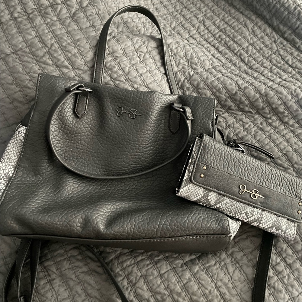 Jessica Simpson handbag and wallet
